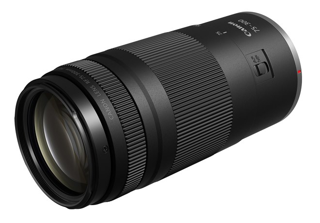 キヤノン、35,200円の望遠ズームレンズ「RF75-300mm F4-5.6」を5月下旬