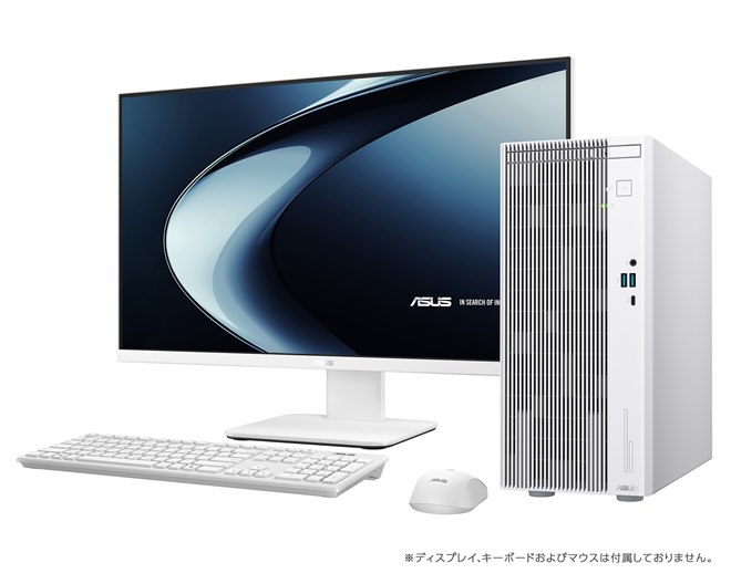 ASUS、静音性が高いミニタワー型デスクトップPC「V500 Mini Tower