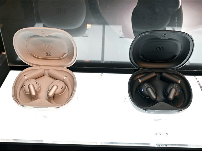 JBL、オープンイヤー型完全ワイヤレスイヤホンのフラッグシップモデル