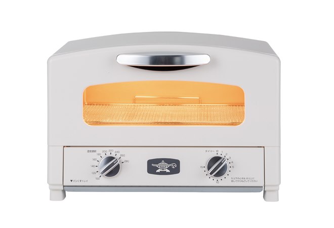 Aladdin「グラファイトトースター」が可動式焼き網を新採用して