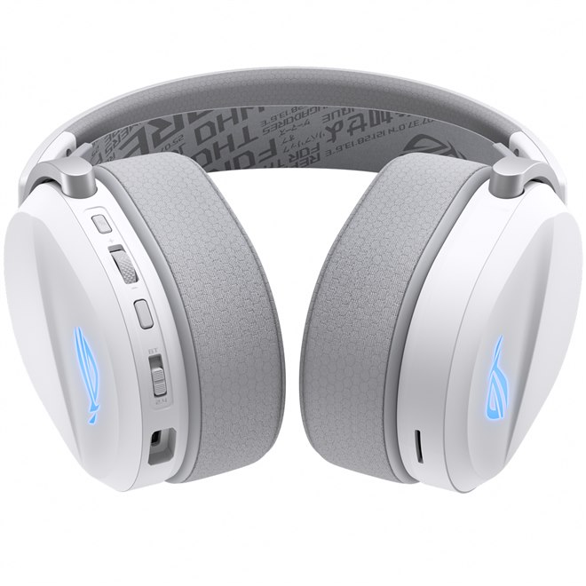 ASUS、軽量309gのワイヤレスゲーミングヘッドセットのホワイトモデル