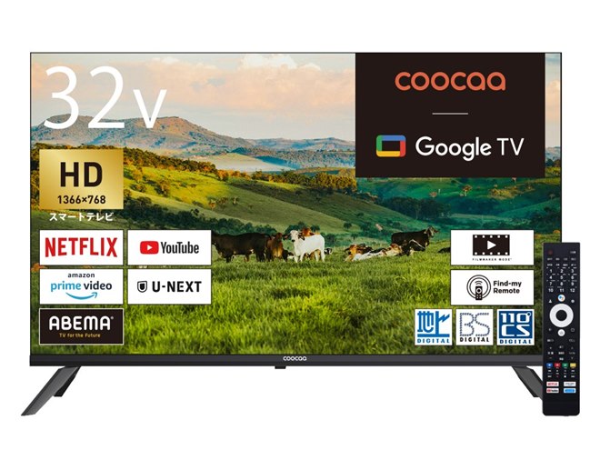 ドウシシャ、Skyworthと共同開発したスマートテレビ「coocaa」4機種