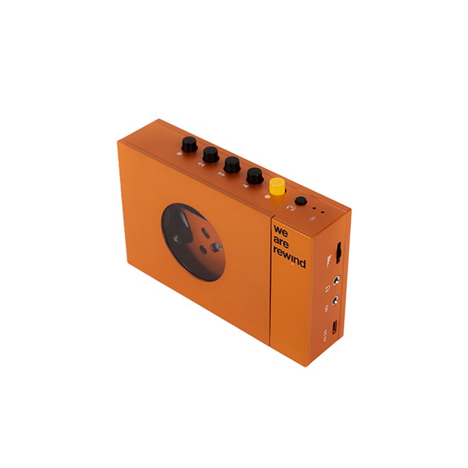 We Are Rewind、Bluetooth対応のモダンな録再カセットプレーヤー「WE