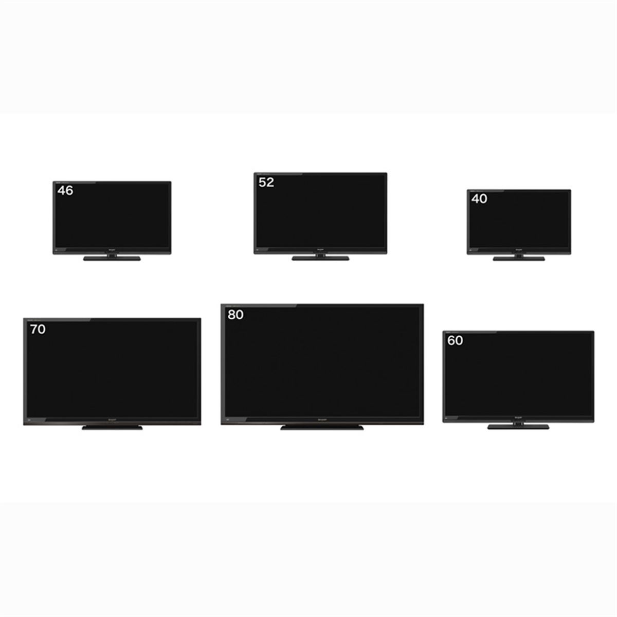 シャープ、国内最大80V型モデルなど「AQUOS クアトロン Gシリーズ