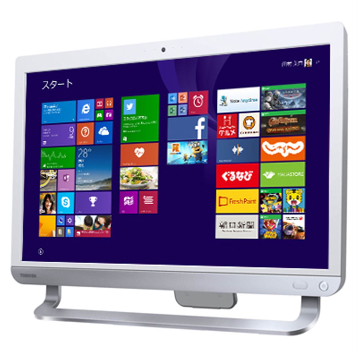 東芝、Windows 8.1搭載の液晶一体型PC「dynabook D41/61」 - 価格.com