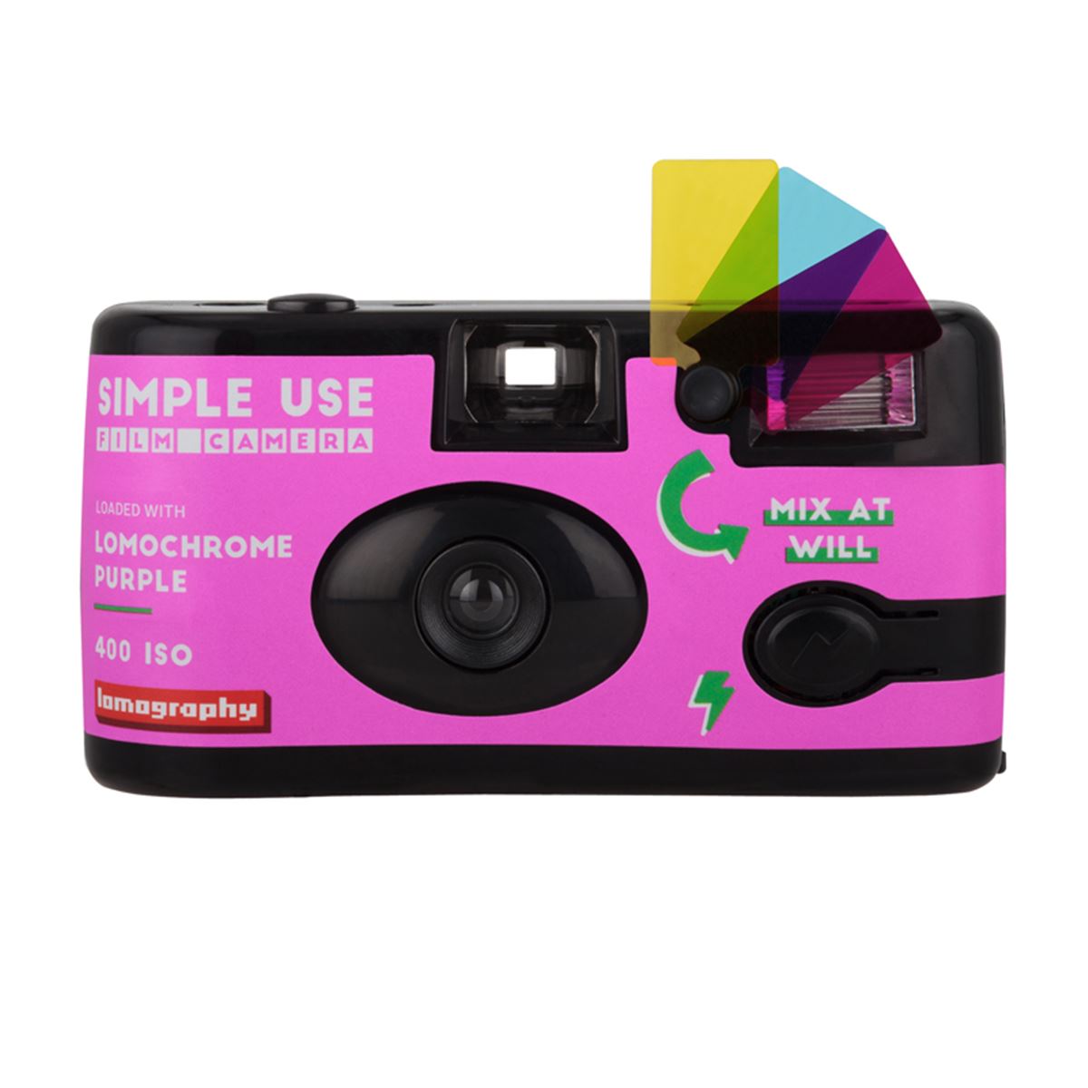 ロモ、独創的な撮影も楽しめるフィルムカメラ「Simple Use Film Camera