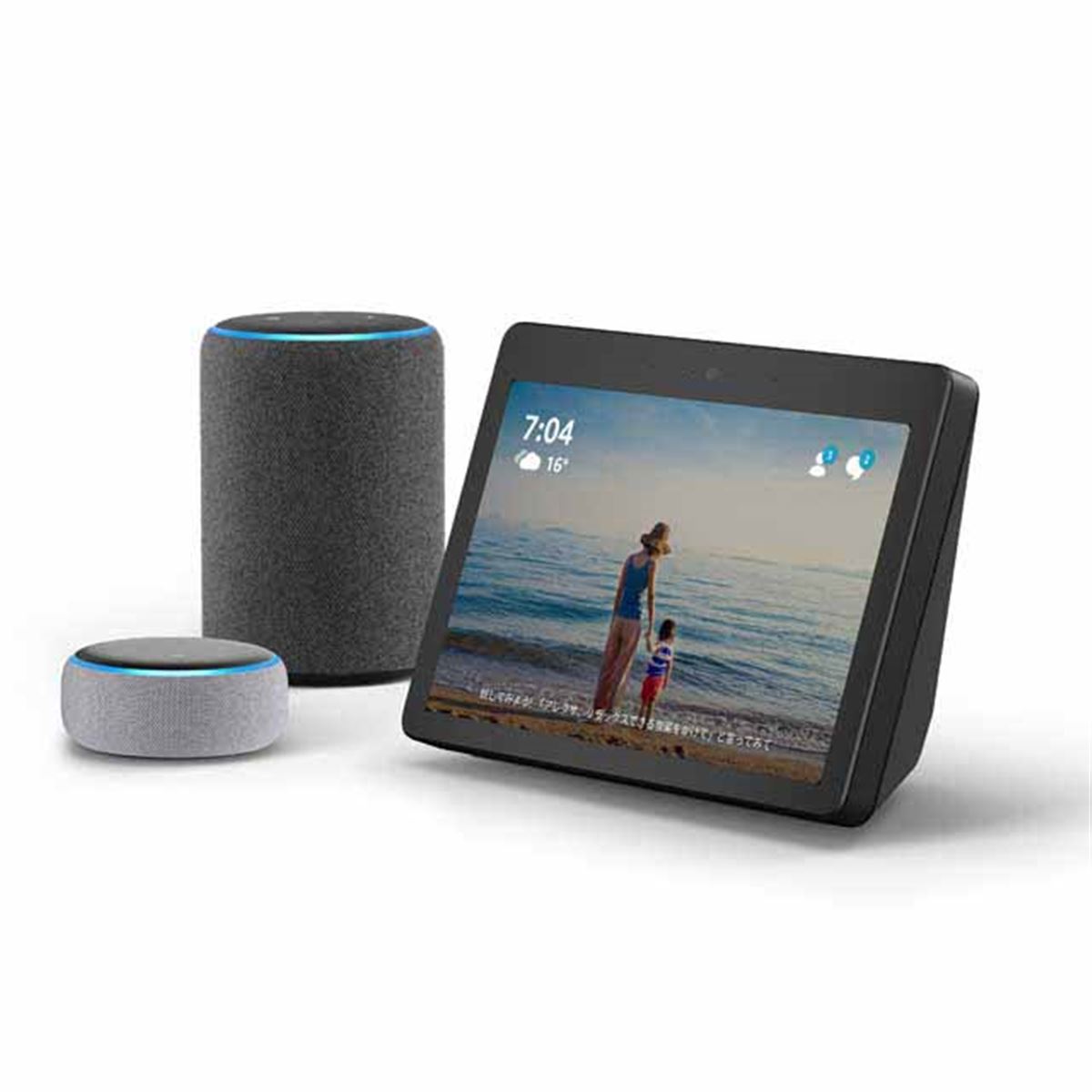Amazon、10.1型HDディスプレイ搭載「Echo Show」などEchoシリーズ新