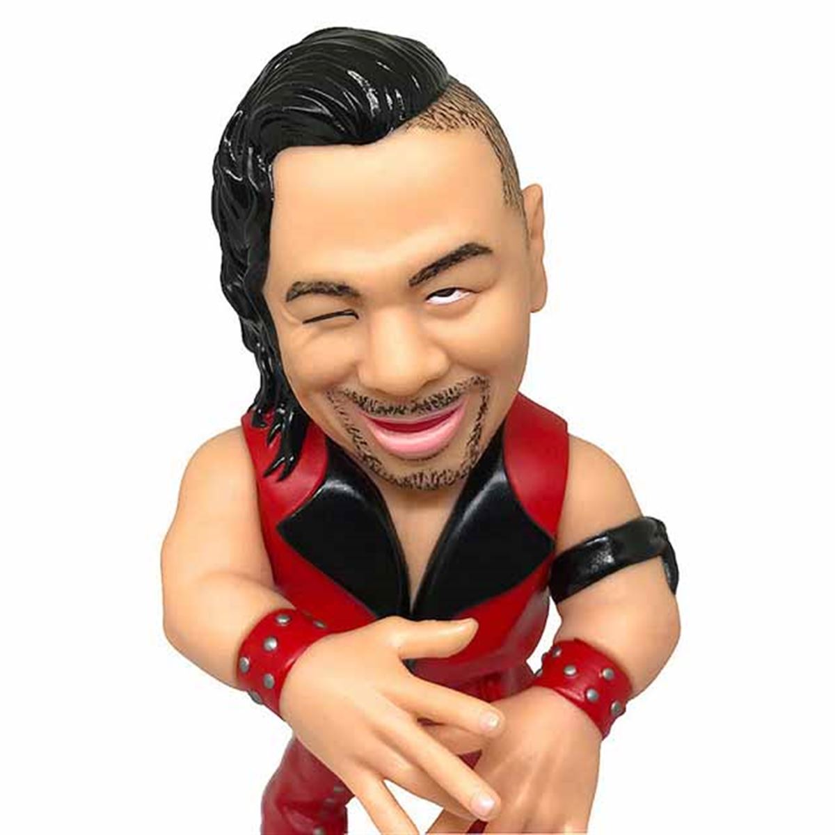 WWEプロレスラー・中邑真輔選手、全高13.5cmのソフビフィギュアで登場