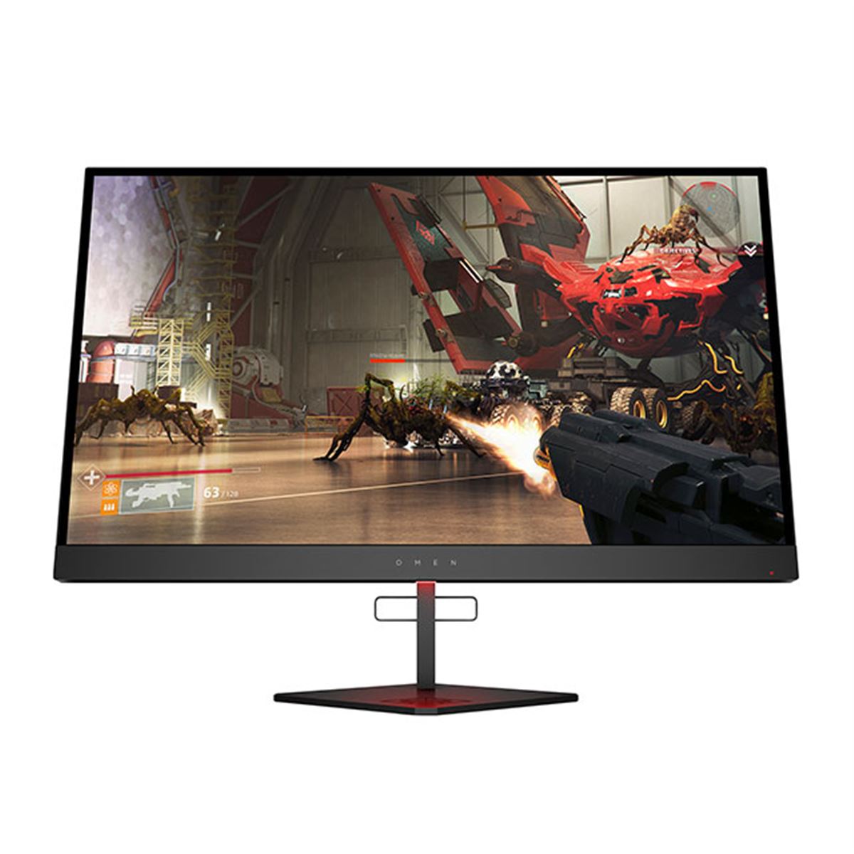 HP、2560×1440表示で240Hz/1ms駆動に対応した27型ゲーミング液晶「OMEN