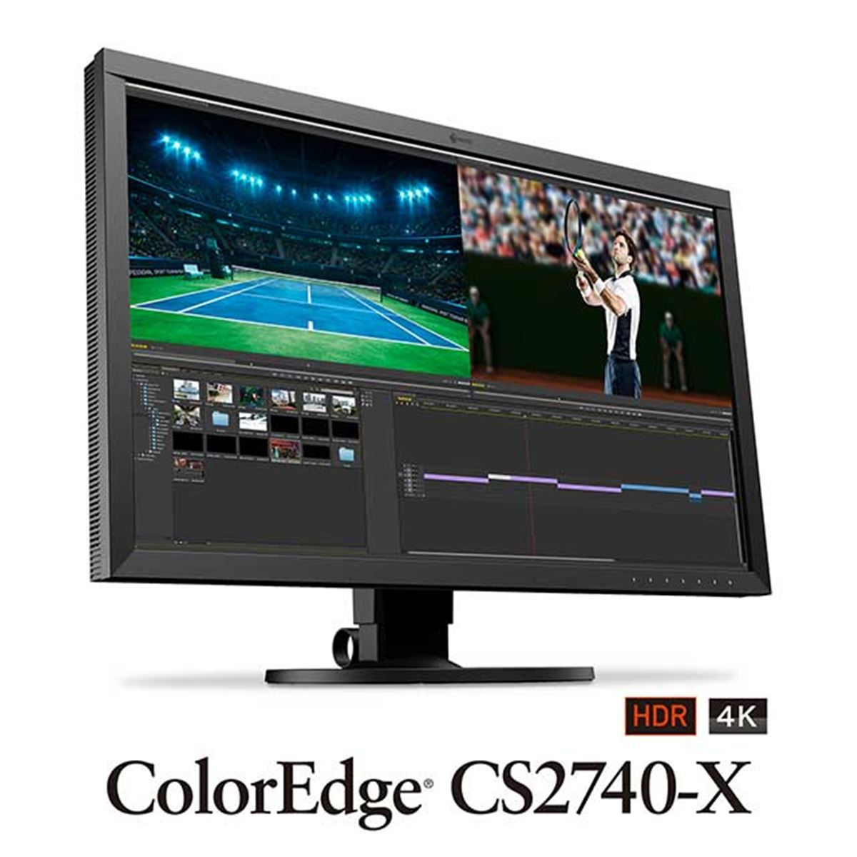 EIZO、映像制作向けHDR表示対応の27型4K液晶「ColorEdge CS2740-X