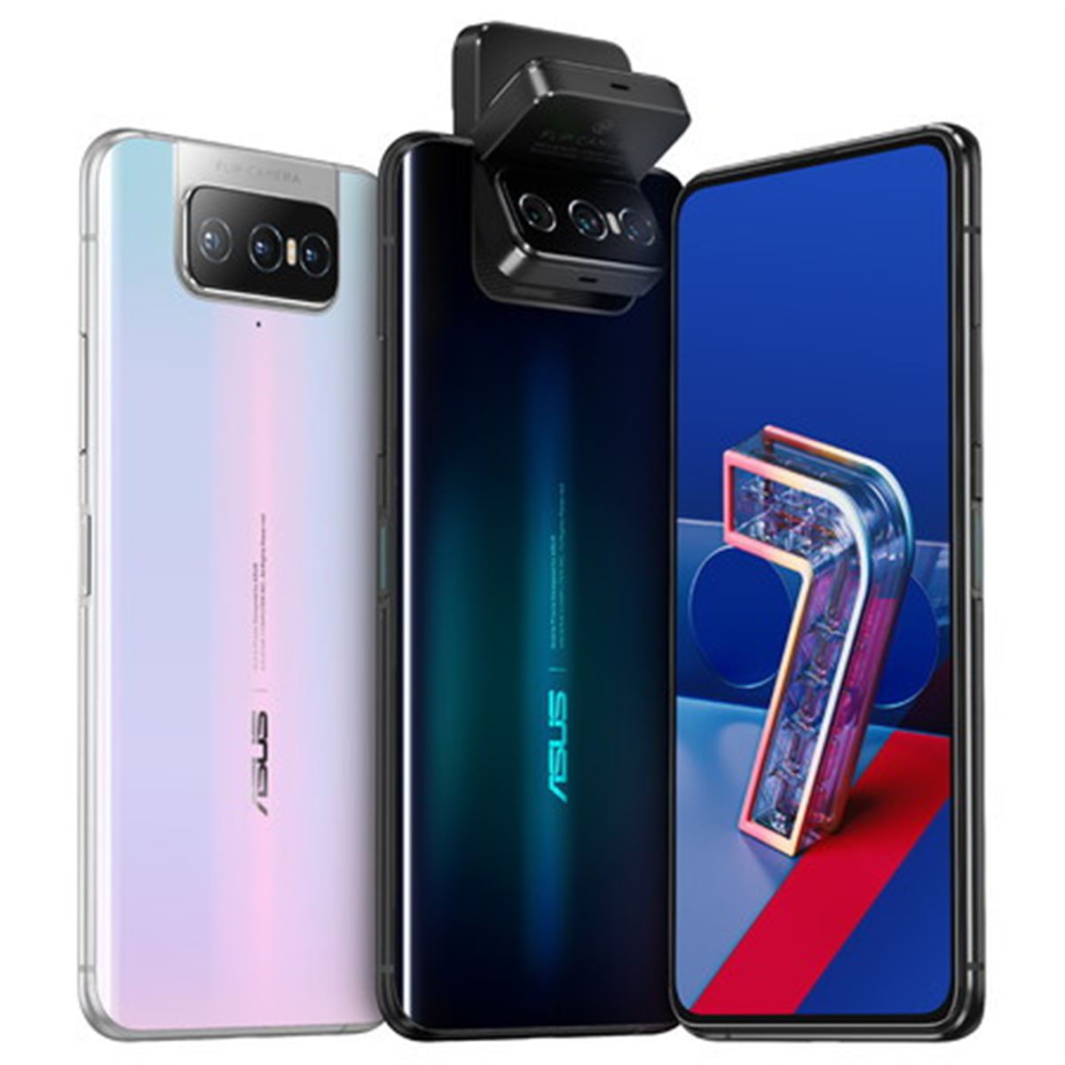 ASUS、3眼フリップカメラ搭載のSIMフリー5Gスマホ「ZenFone 7/7 Pro