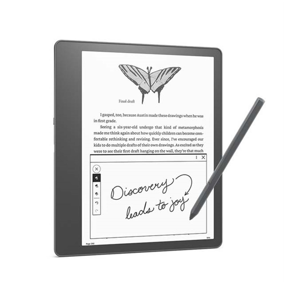 Amazon、読み書き一体型でスタイラスペン付きの10.2型モデル「Kindle