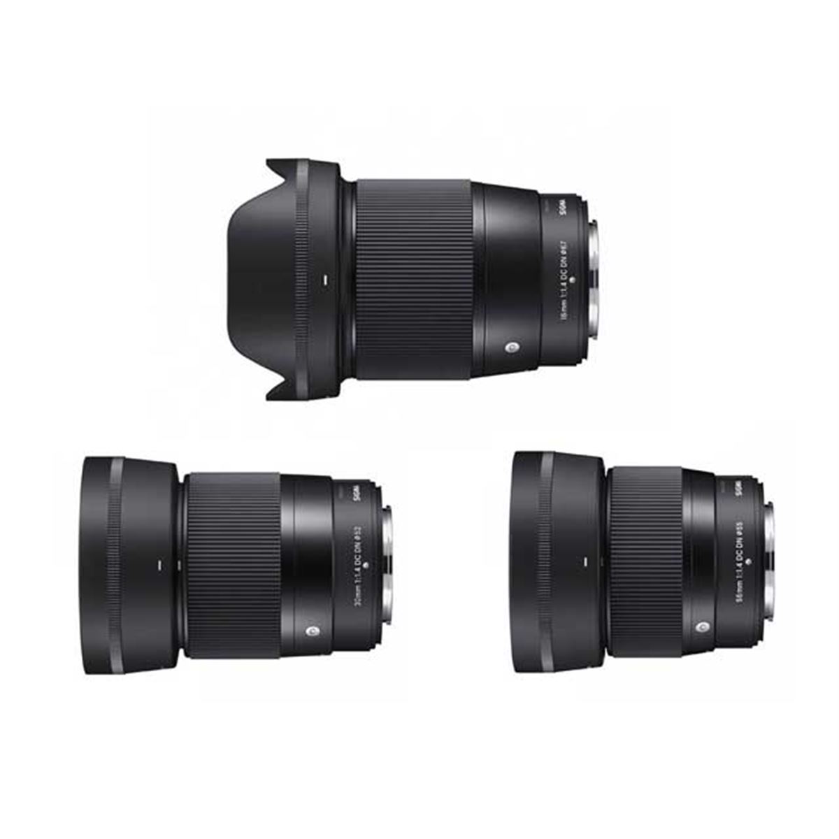 シグマ、ミラーレスカメラ用「F1.4単焦点レンズ」3本にXマウント用を