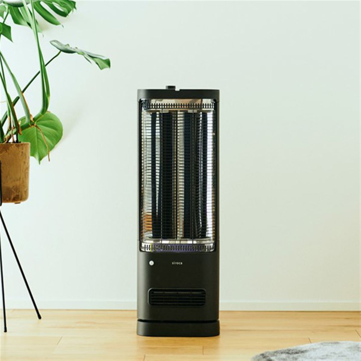 シロカ、2つの熱源を採用した「足元ファンヒーター付き 遠赤外線暖房機