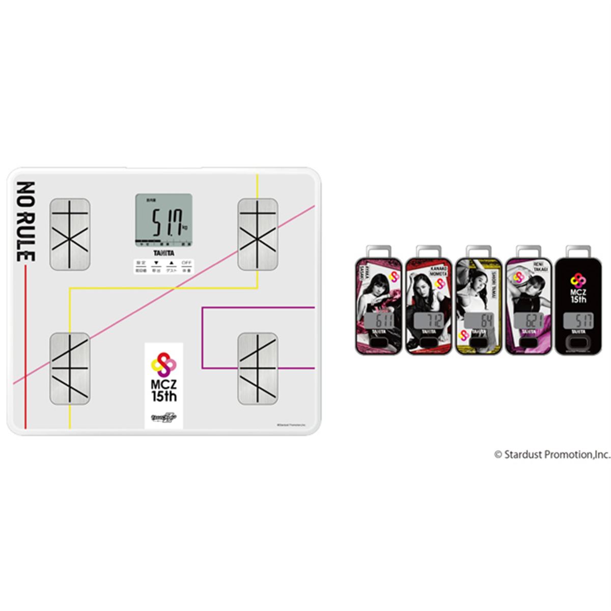 タニタ×ももクロ、メンバー4人のとりおろしボイスを収録した音声体組成