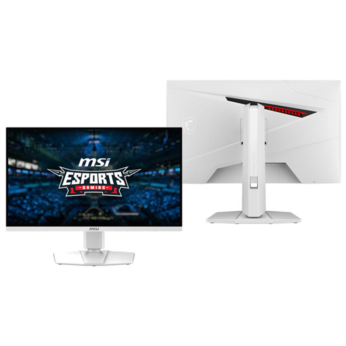 MSI、27型RAPID IPSパネル搭載のホワイトゲーミングモニター3機種