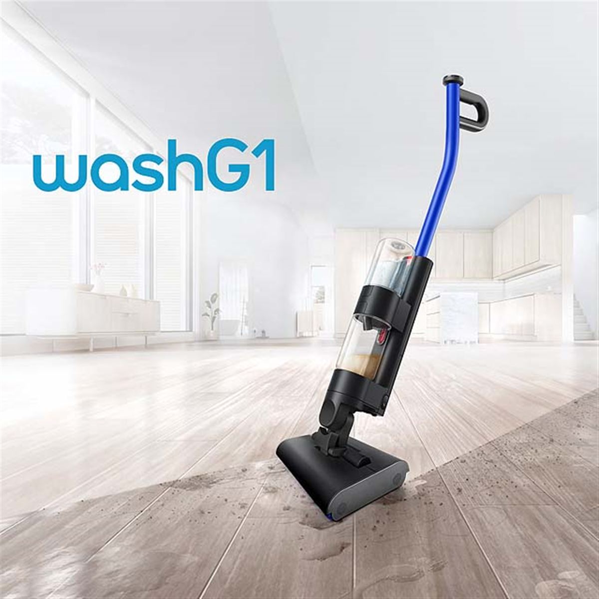ダイソン、掃除機がけと水拭きが同時にできる「Dyson WashG1」の発売