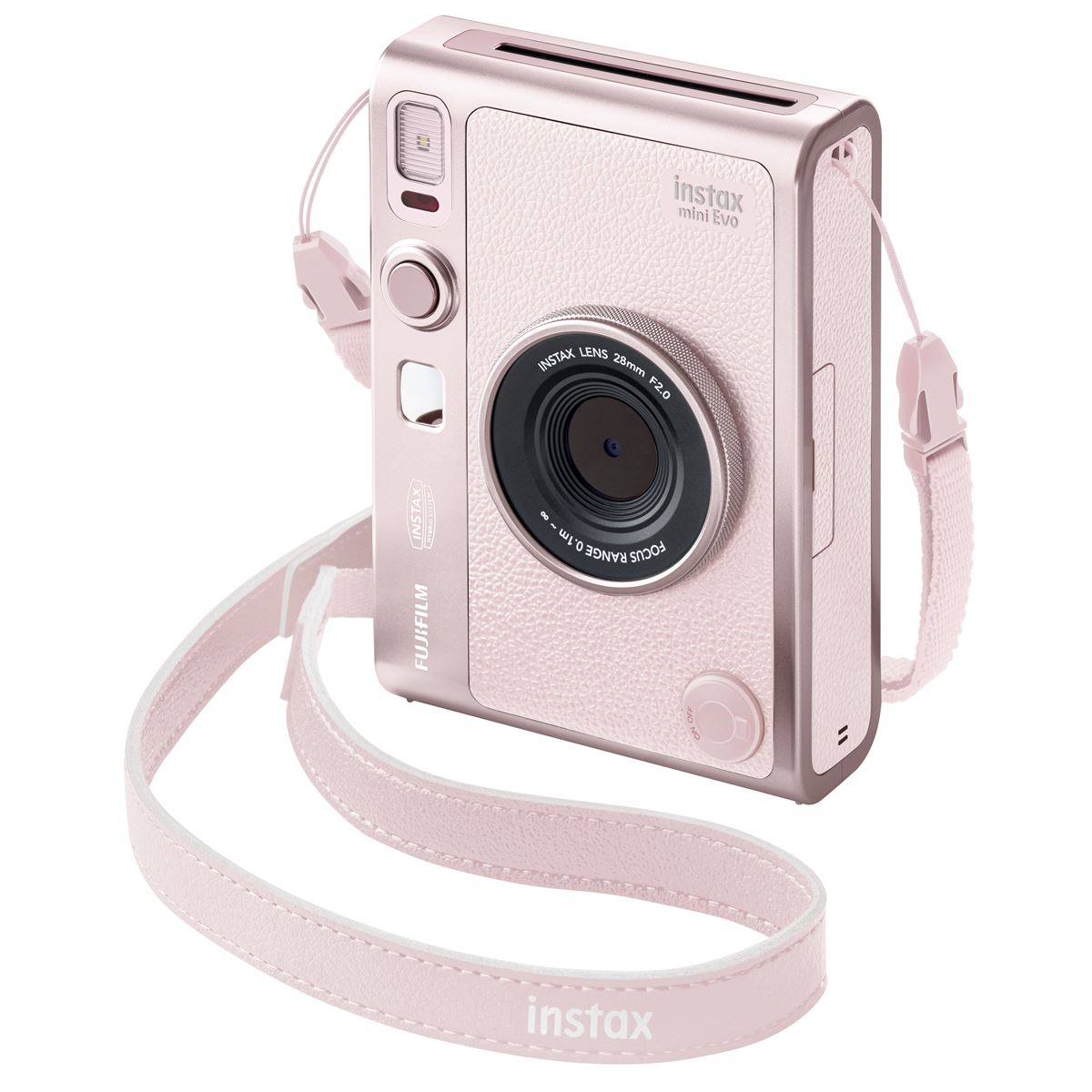 富士フイルム、「instax mini Evo」にやさしいピンクカラーのGENTLE