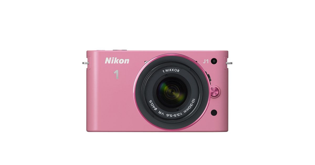 ニコン、「Nikon 1 J1」の標準ズームキットにピンクを追加 - 価格.com