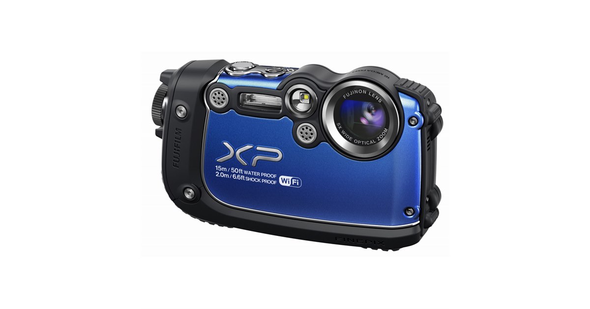 富士フイルム、スマホ送信機能を備えたタフネスコンデジ「FinePix