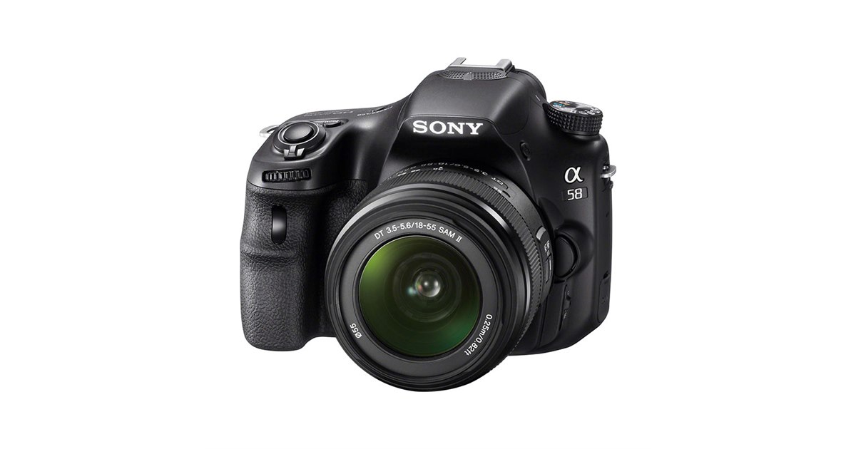 SONY α58 レンズ交換式デジタルカメラ SONY α58 SLT-A58Y ダブルズーム