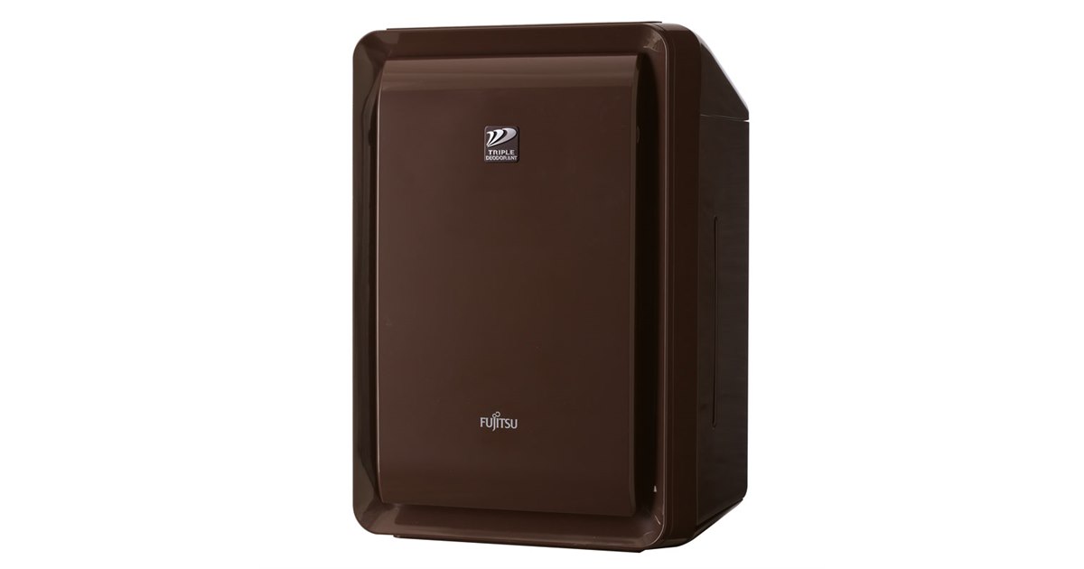 Plazion 脱臭機 ブラウン 富士通ゼネラル、「トリプル脱臭」を強化した