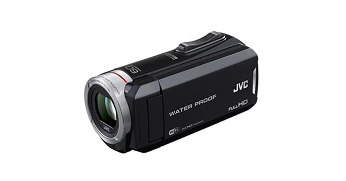 JVC、大容量バッテリー内蔵の全天候型ビデオカメラ「Everio GZ‐RX130