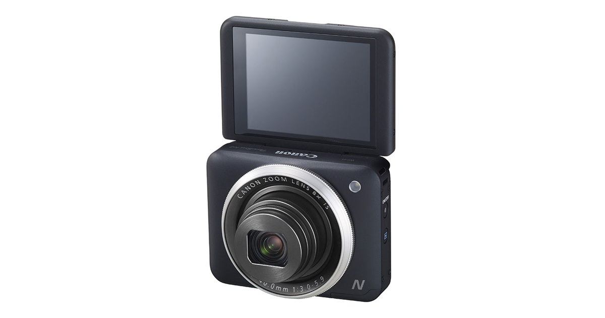 キヤノン、180度チルト液晶や全周レリーズを採用した「PowerShot N2