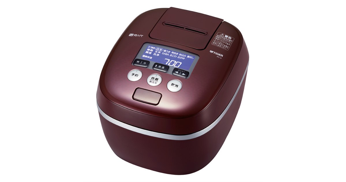 タイガー、熱流＆熱封土鍋コーティングの圧力IH炊飯ジャー「炊きたて