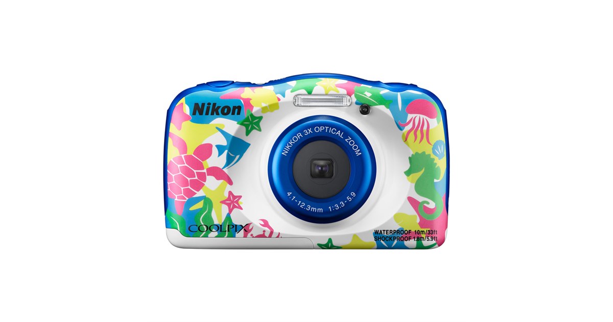 ニコン、子どもも安心して使える防水タフコンデジ「COOLPIX W100