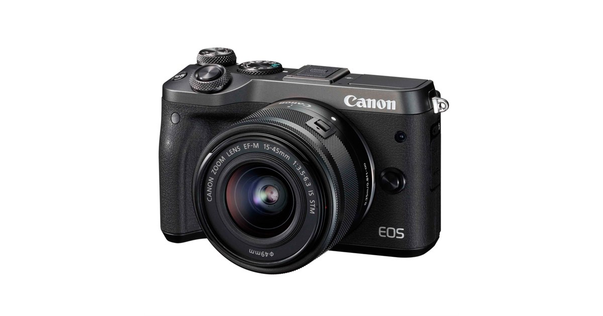 キヤノン、デュアルピクセル CMOS AF搭載のミラーレスカメラ「EOS M6