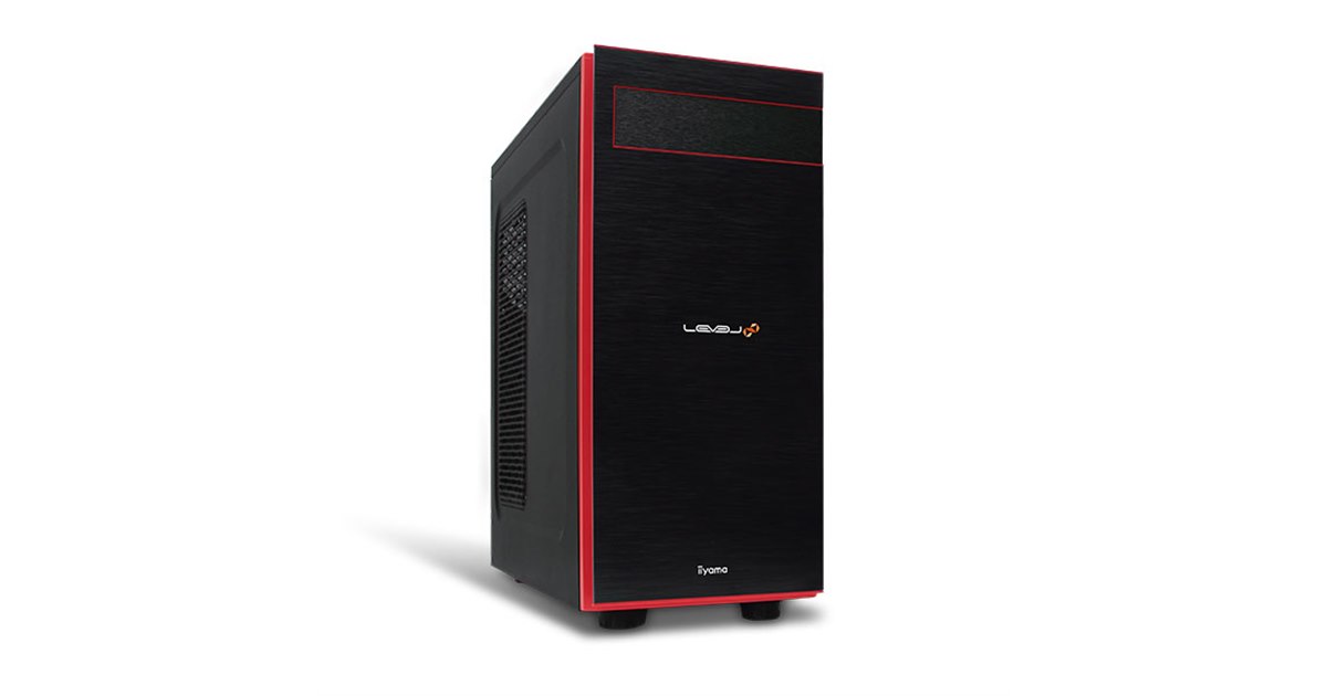 iiyama、Core i7-8700KとGeForce GTX 1060を搭載したゲーミングPC