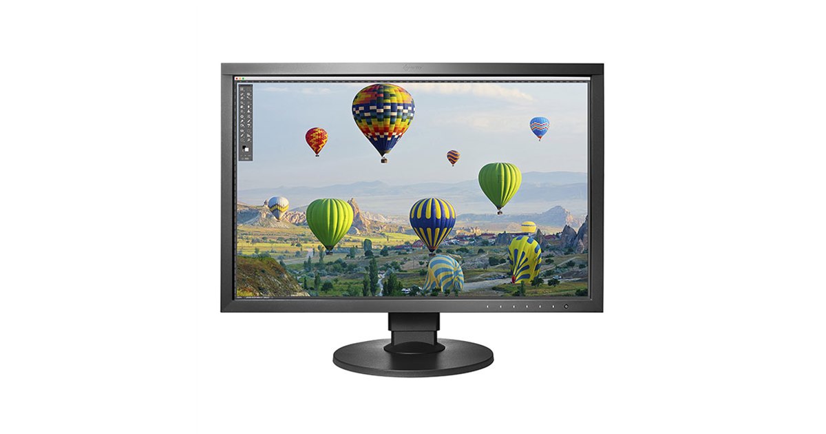 EIZO、カラーマネージメント対応の24.1型液晶「ColorEdge CS2410