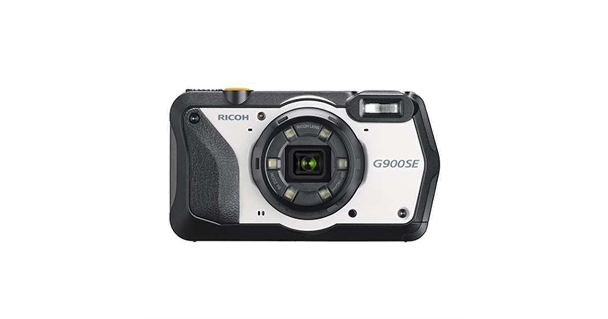 リコー、現場対応デジタルカメラ「RICOH G900SE」の発売日を決定