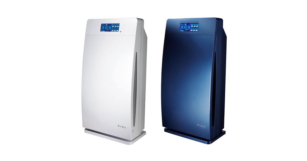 Kirala、放電式オゾン発生システムを採用した空気清浄機「Aria」など