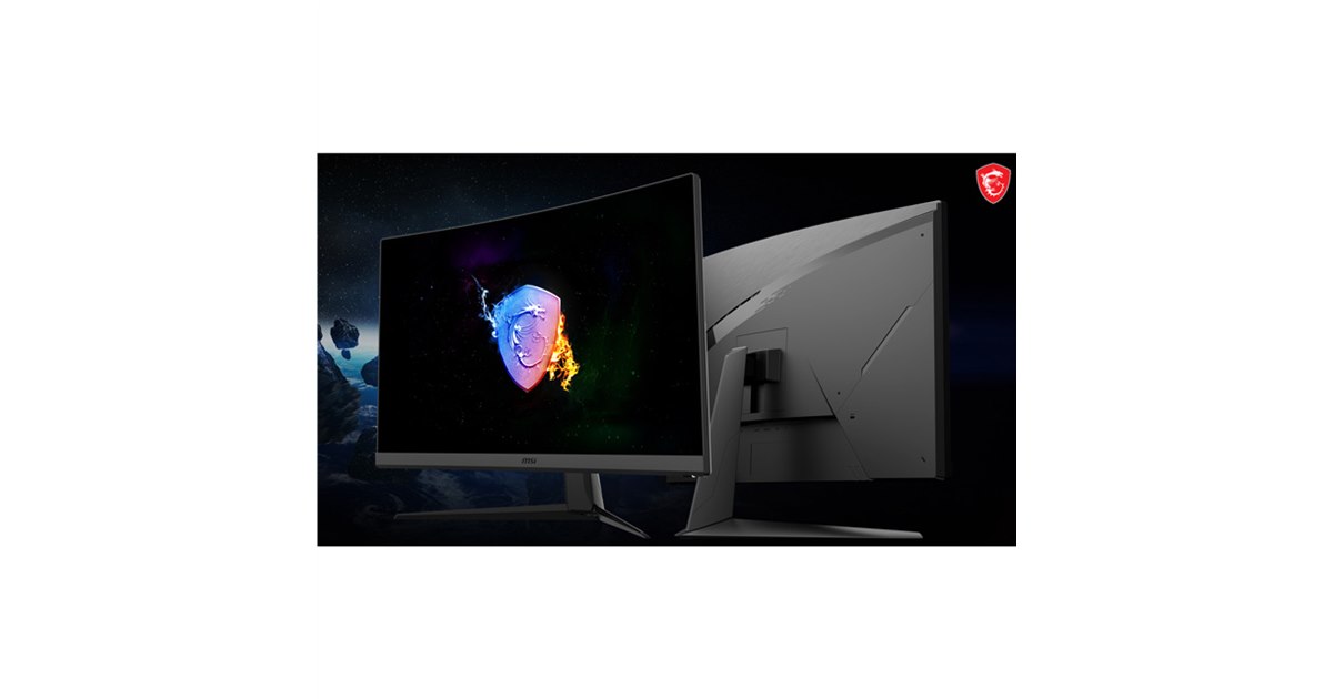 MSI、最大165Hz駆動の27型湾曲ゲーミングディスプレイ「Optix G27C7