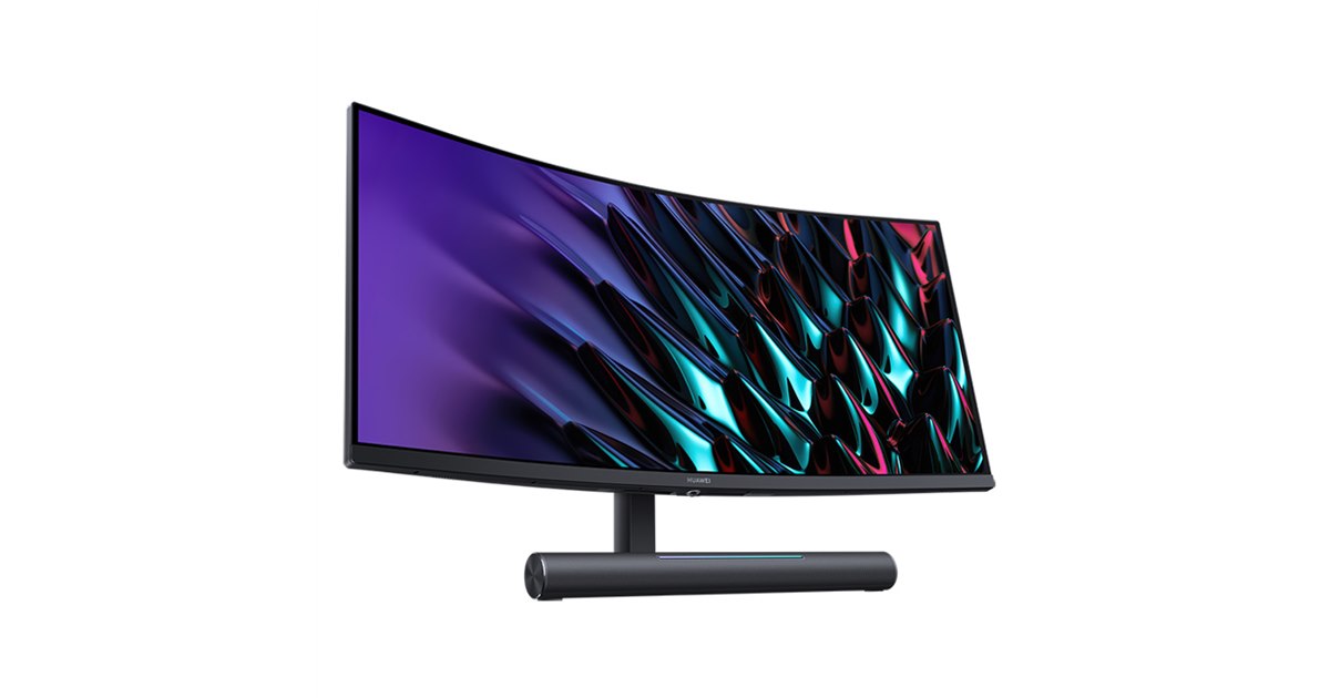 ファーウェイ、最大165Hz駆動の34型湾曲ゲーミング液晶「HUAWEI