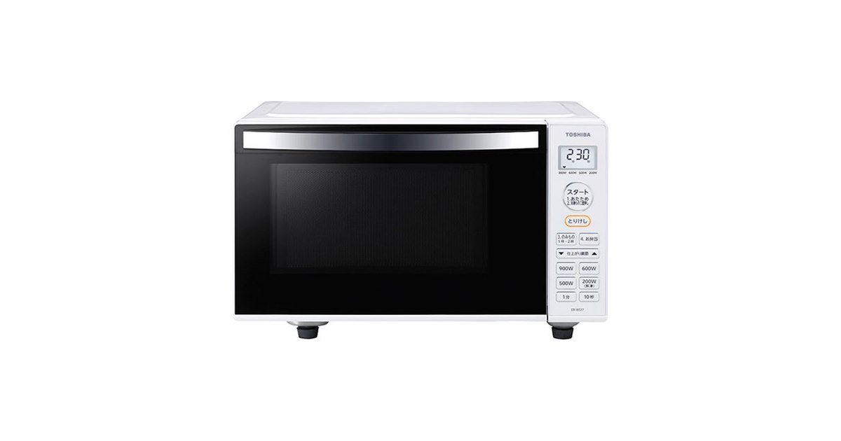 東芝、自動調理に対応したフラット庫内の電子レンジ「ER-WS17」 - 価格.com