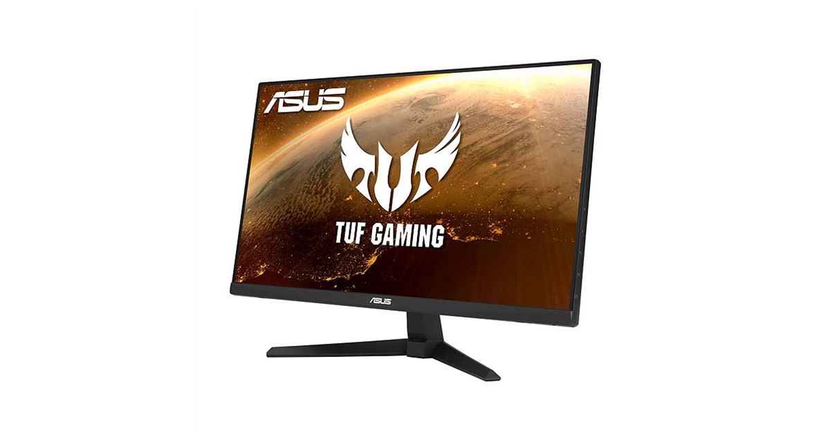 ASUS、165Hz/1ms対応の23.8型ゲーミングディスプレイ「TUF Gaming