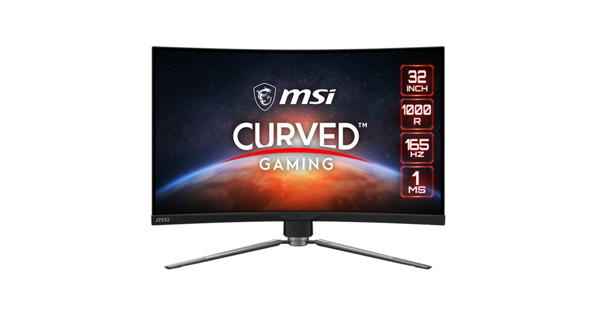 MSI、曲率1000Rの31.5型WQHD湾曲ゲーミング液晶「MPG ARTYMIS 323CQR
