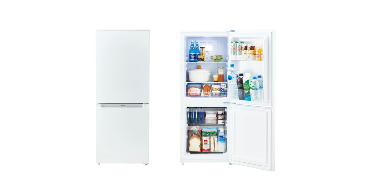 ハイアール、ひとり暮らし向け140L冷凍冷蔵庫「JR-NF140M」を本日10/15