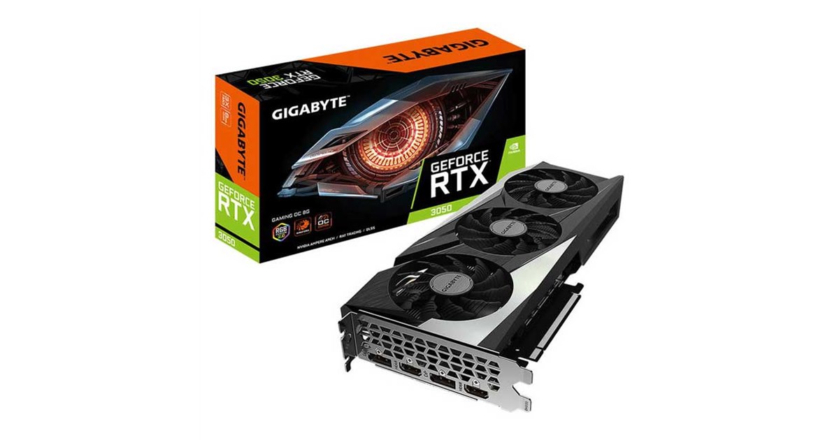 GIGABYTE、GeForce RTX 3050搭載ビデオカード「GV-N3050GAMING OC-8GD