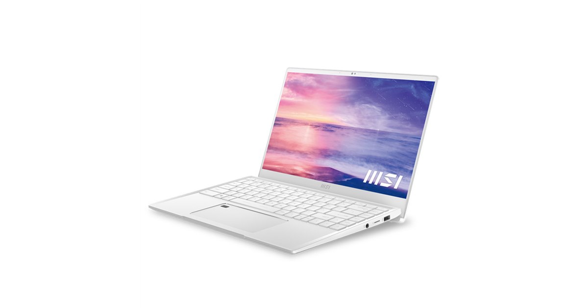 MSI、ピュアホワイトの14型フルHDビジネスノートPC「Prestige 14 A11