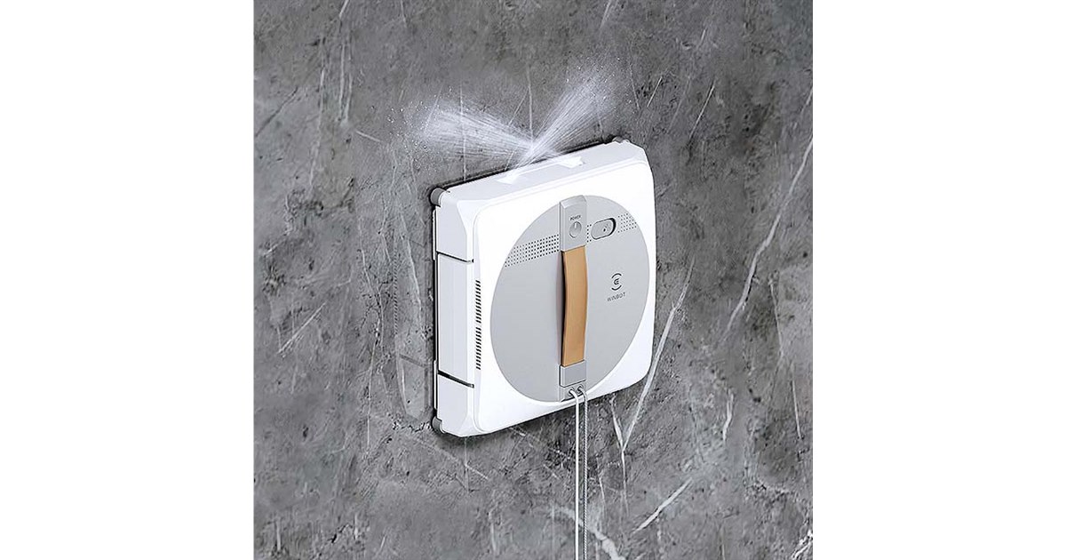 エコバックス、クロスオートスプレーを初採用した窓掃除ロボット