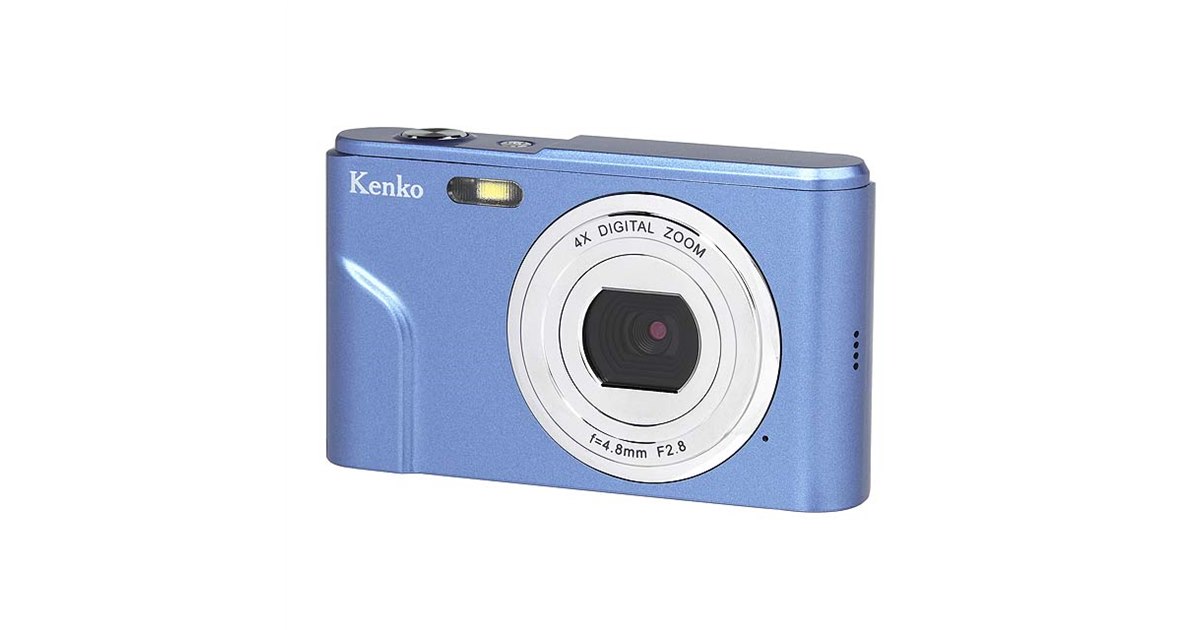 ケンコー、“お散歩カメラ”「KC-03TY」の新色ブルー＆パープルを本日12