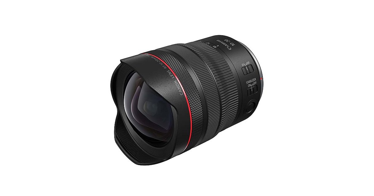 キヤノン、手ブレ補正搭載の超広角ズームレンズ「RF10-20mm F4 L IS