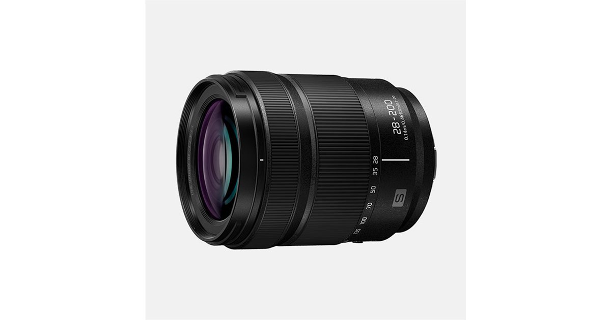 パナソニック、フルサイズ向け高倍率ズームレンズ「LUMIX S 28-200 mm