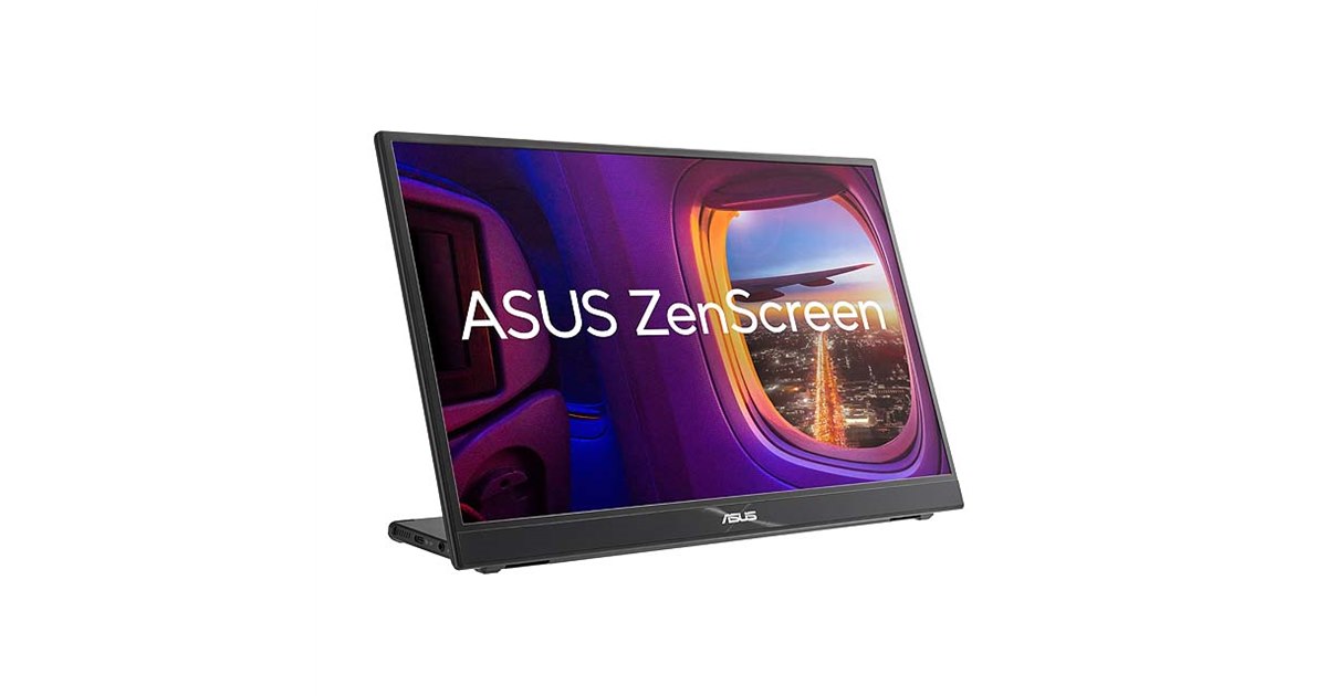 ASUS、2560×1600表示対応の16型ポータブルモニター「ZenScreen MB16QHG