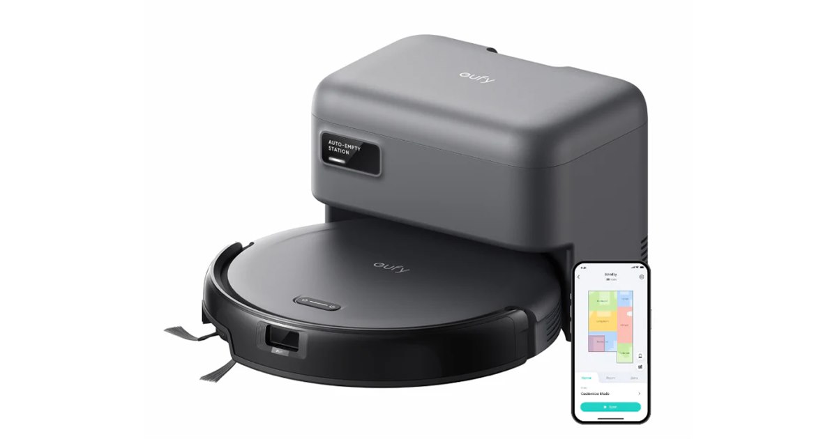 29,990円、ステーション付きのロボット掃除機「Eufy Robot Vacuum Auto