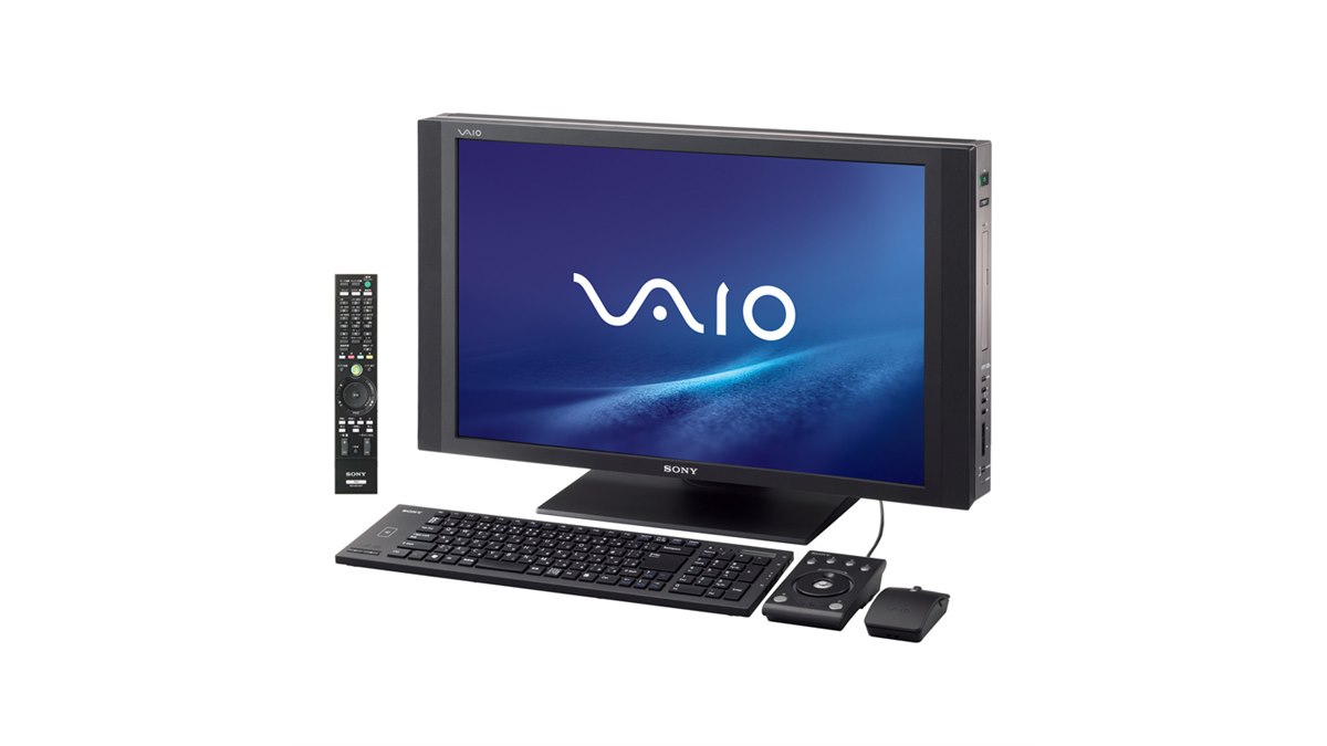 VAIO デスクトップPC 本体 地デジTVリモコン付き （ジャンク） VAIO